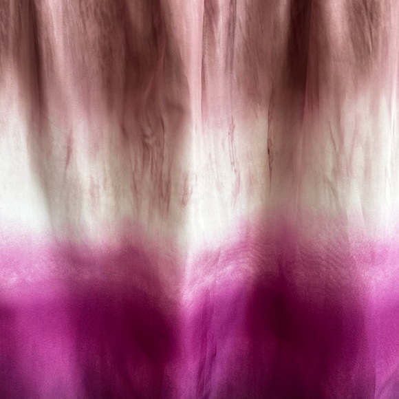 Adam Lippes pink/purple ombré dip dye dress, size 4, never worn, made in NYC. - Picture 6 of 9
